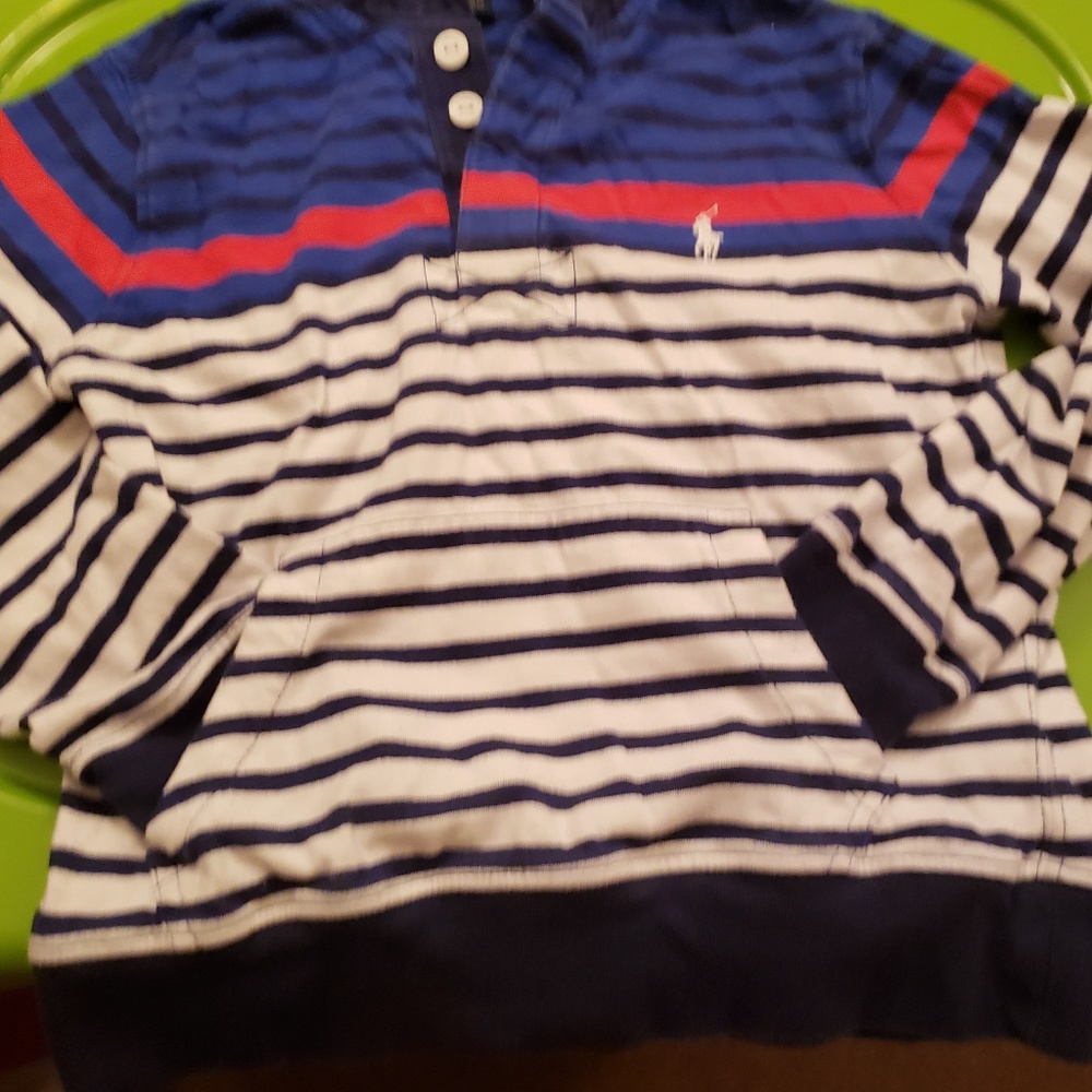 Boys Polo Ralph Lauren Hooded Shirt